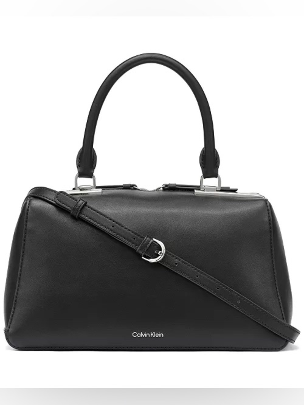 Calvin Klein Lori Black Convertible Satchel